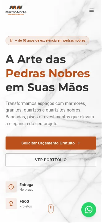 Marmonorte — versão mobile