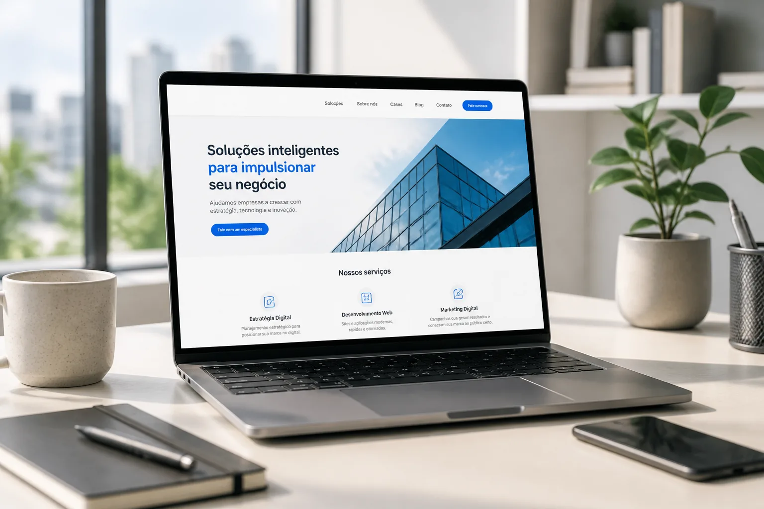 Como Criar um Site para Minha Empresa em 2026: Guia Completo