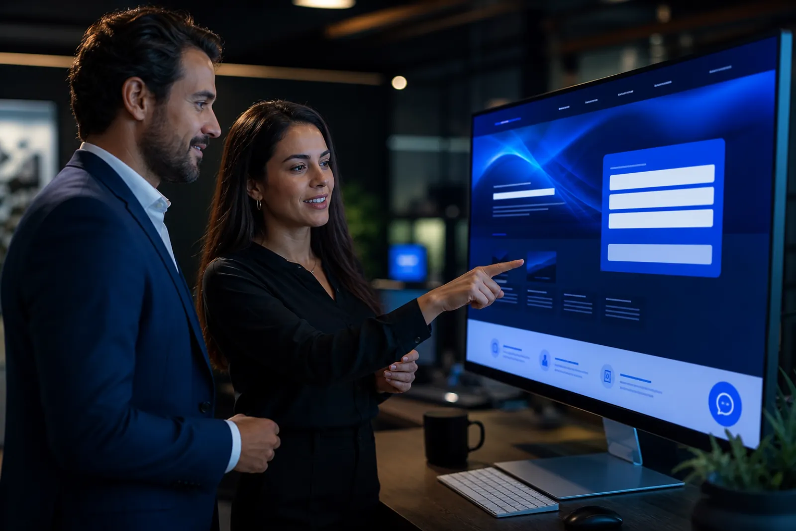 Criação de site profissional para empresa, com foco em conversão, SEO e geração de leads