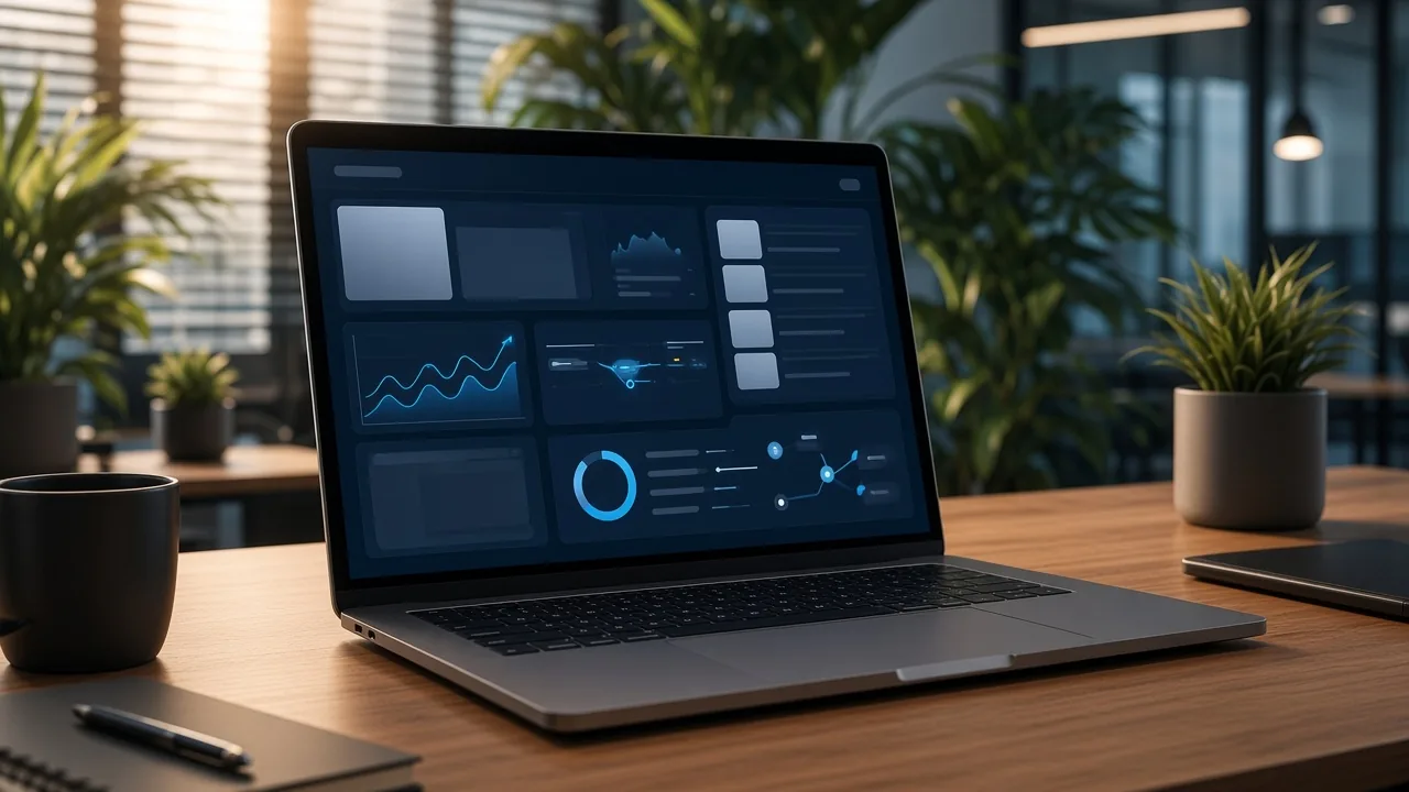 Sistema para empresa com painel de gestão e automação de processos